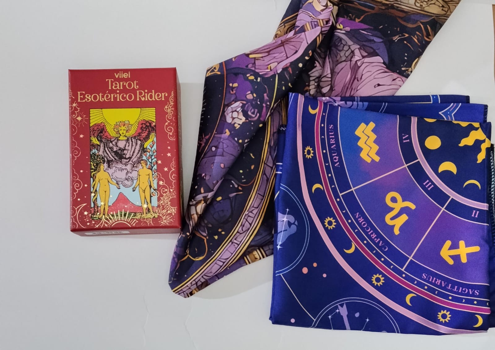 Combo Tarot Rider + Manta de Lectura